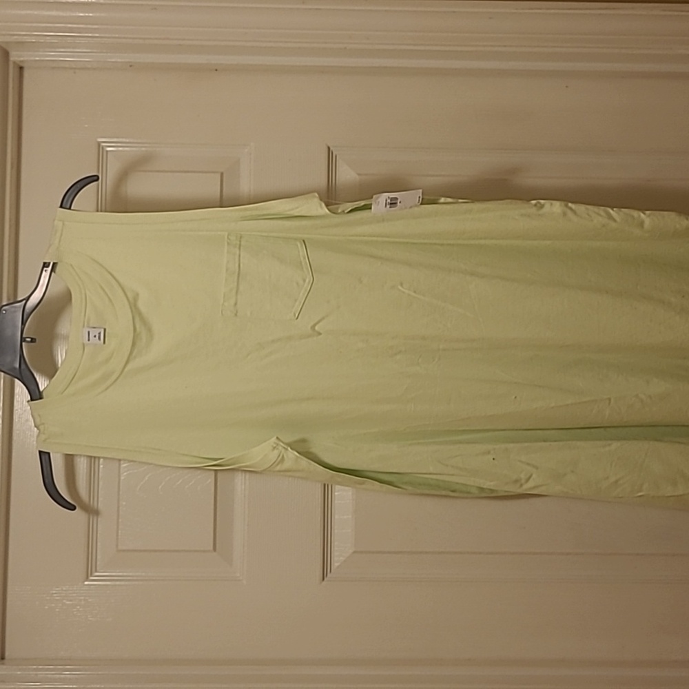Old Navy Yellow Sleeveless Sundress Casual Crew Neck